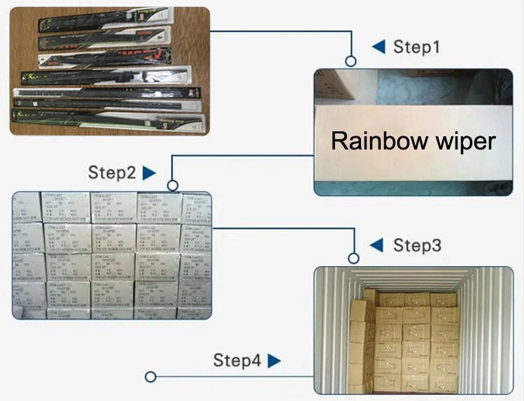 High Quality Auto Spare Part Windshield Wiper Blade Tank with Soft and Multi-Functional Adaptor