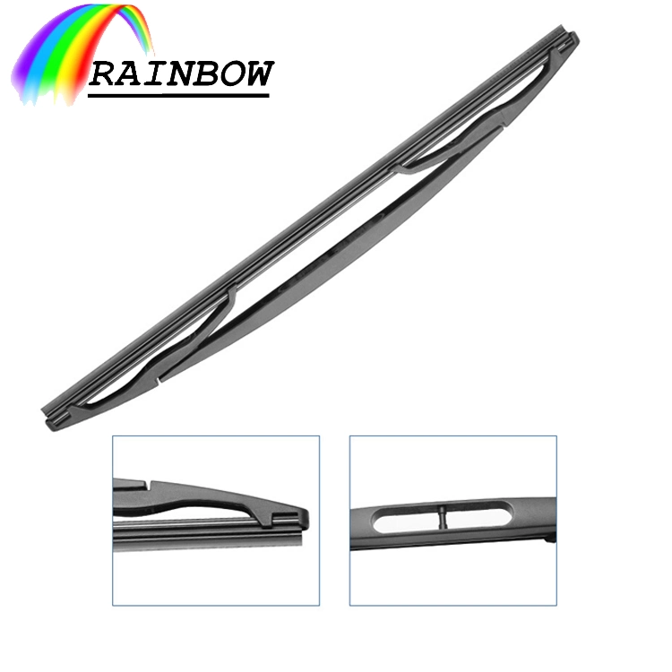 Rainbow Universal U Hook U-Type Frameless Wipers Top Quality Rubber Blade Soft Car Windshield Wipers Windscreen