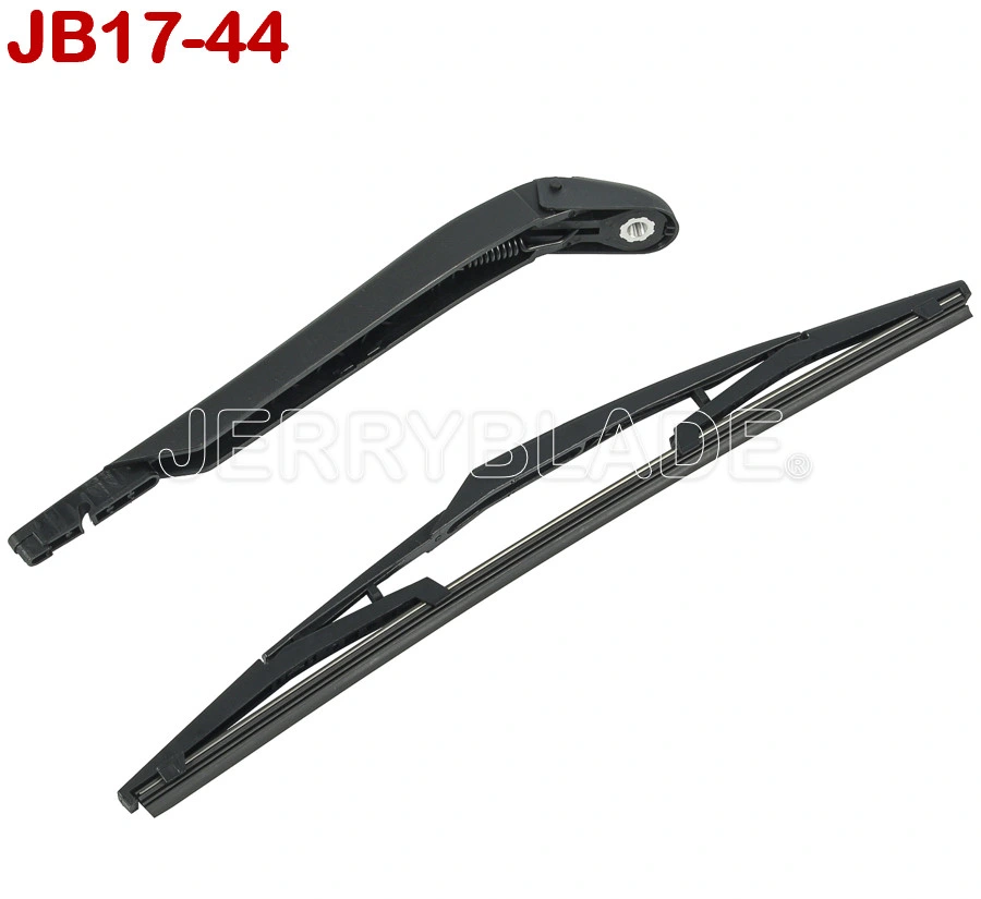 Rear Windscreen Wiper Arm, Black Rear Windshield Wiper Arm Blade Kit Replacement for Peugeot Bipper 2008 2009 2010 2011 2012 2013 2014 2015 2016 FIAT Fiorino