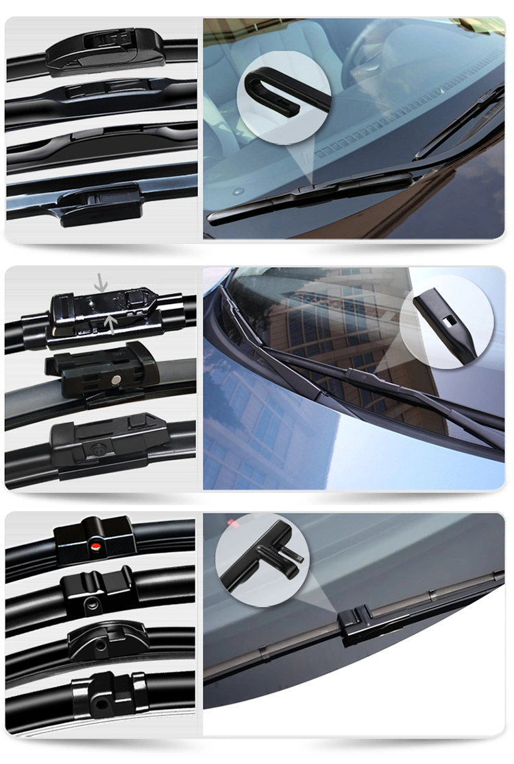 Stock Price Spare Parts Windshield Wiper Blades for Ford Honda Isuzu