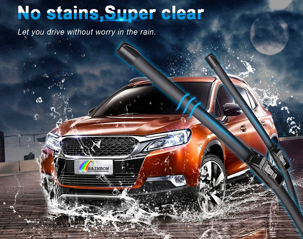 Multi-Functional Adaptor Windshield Wipers Wiper Blades All-Season Blade for Original Equipment Replacement and Refills Replaceable