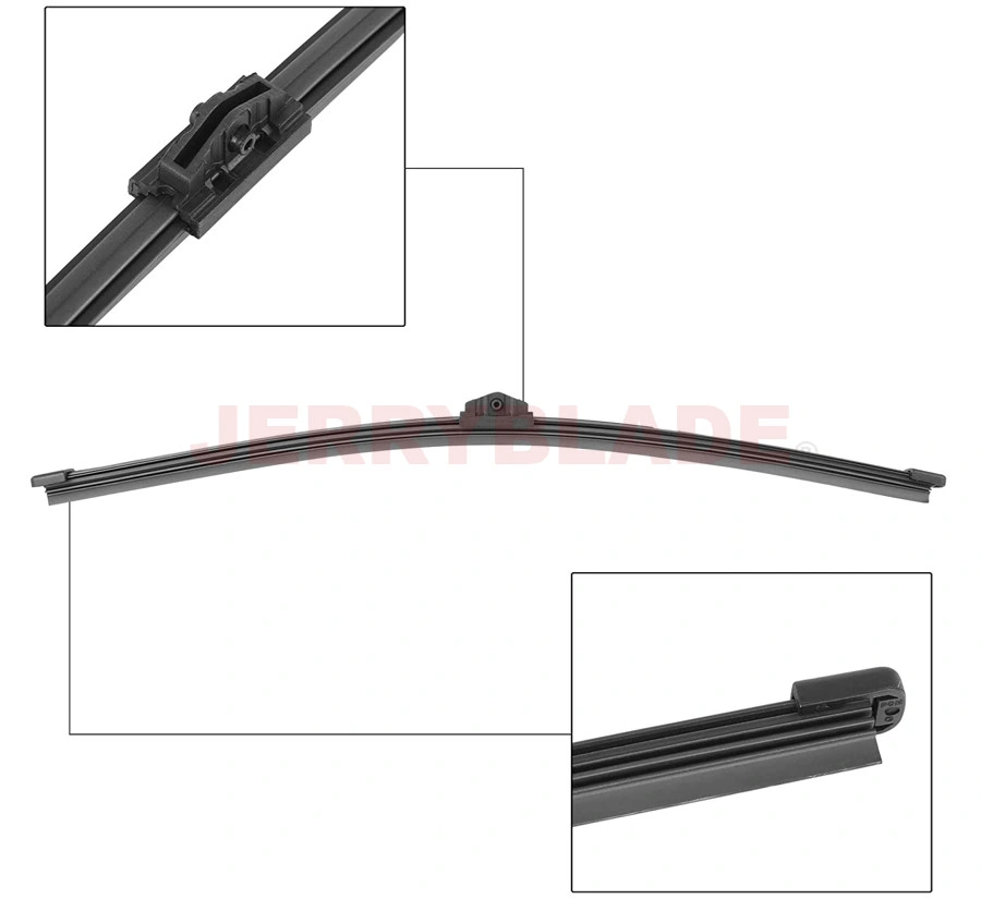 Rear Wiper Arm and Blade Kit Windscreen Windshield for BMW X1 F48 2015 Onwards SUV,Back Windshield Wiper Blade Arm Set 340mm 14in OE Black Glass Wiper Blade Arm