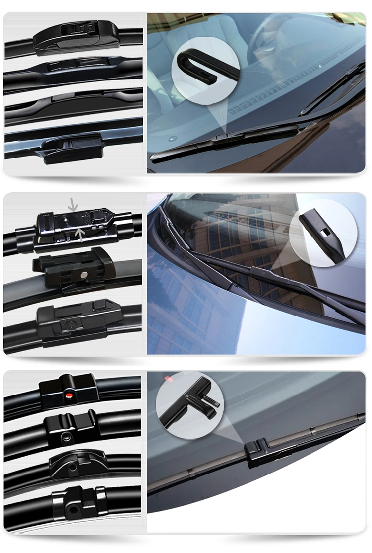 Stock Price Car Accessory Universal Windshield Wiper Blade for Toyota Hyundai Nissan BMW